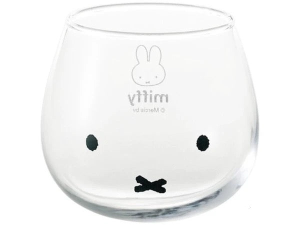 Miffy Face Yura Yura Glass Tumbler (S-2)