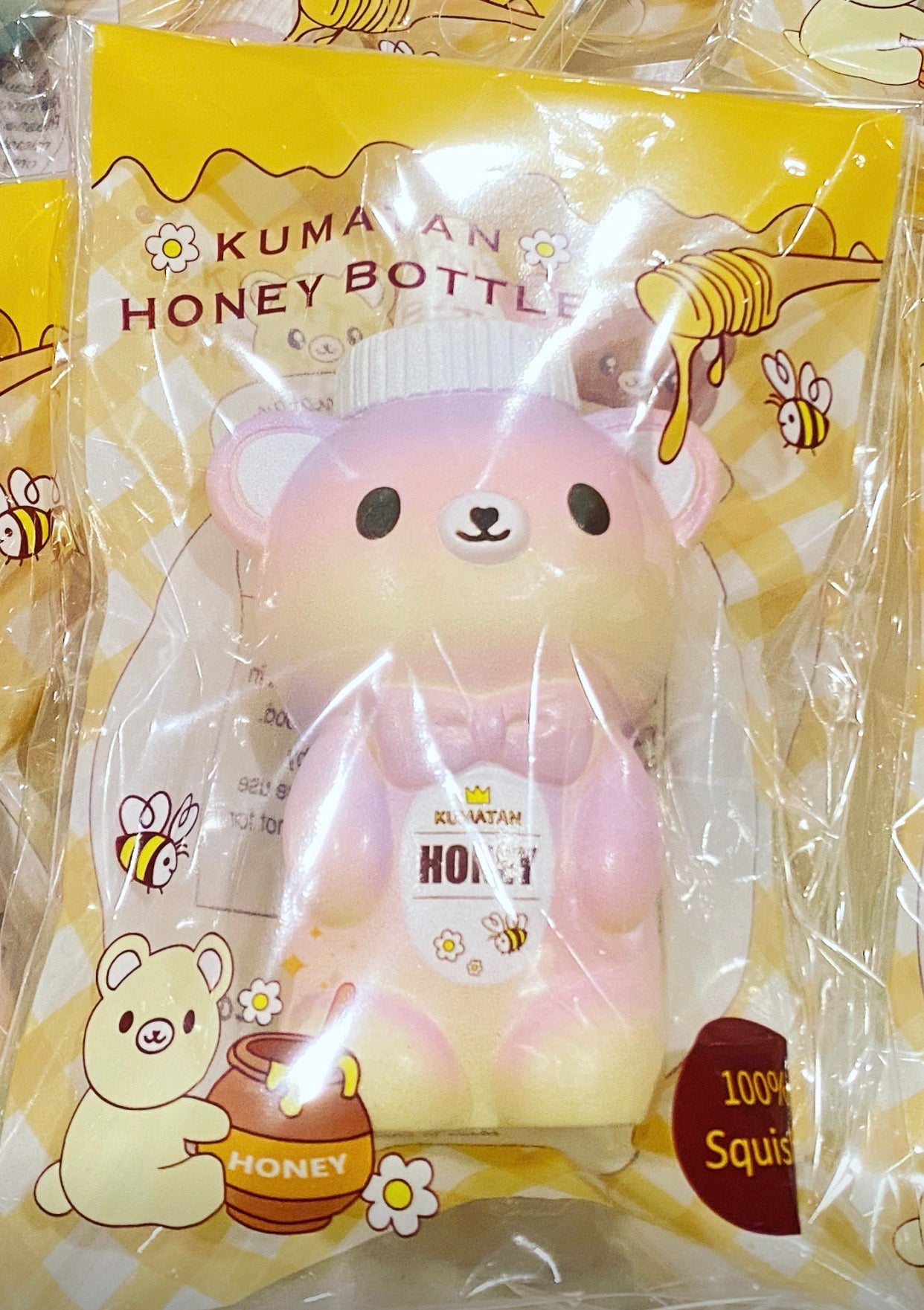 Bunny’s Cafe Kumatan Honey Bottle Slow Rising Squishy
