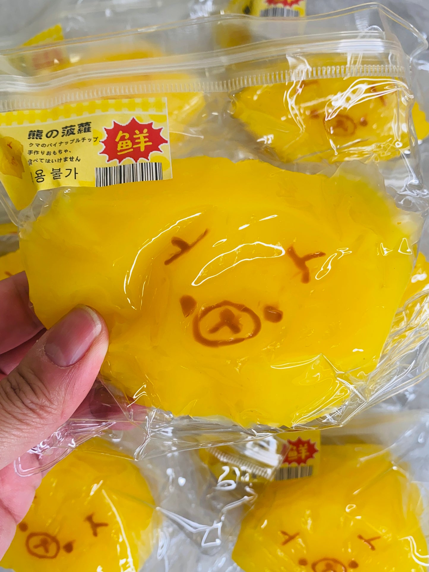 Bear Pineapple Taba Squishy