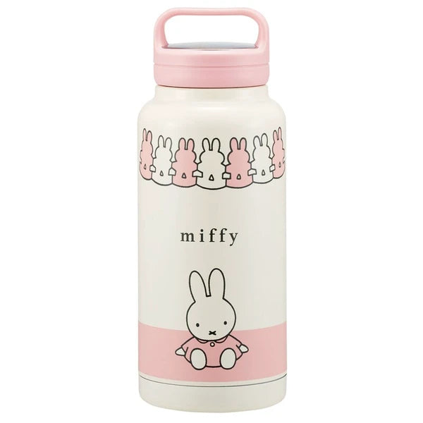 Miffy Stainless Steel Bottle Pink (1000ml) (C-1) – Bunny's Cafe
