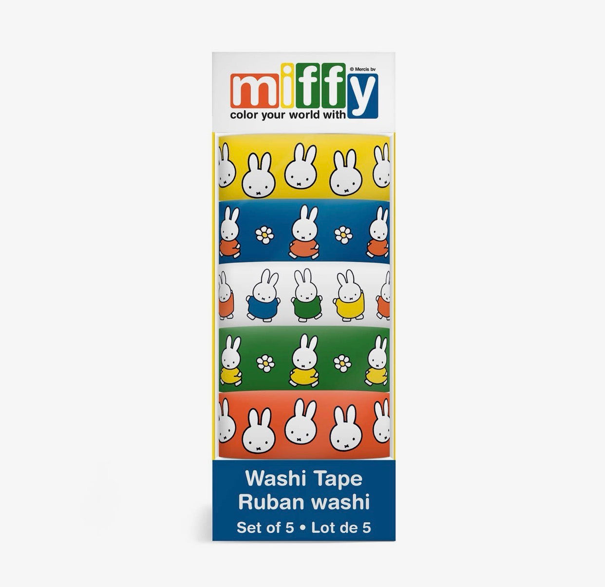Miffy Washi Tape Set of 5 by Studio Oh!
