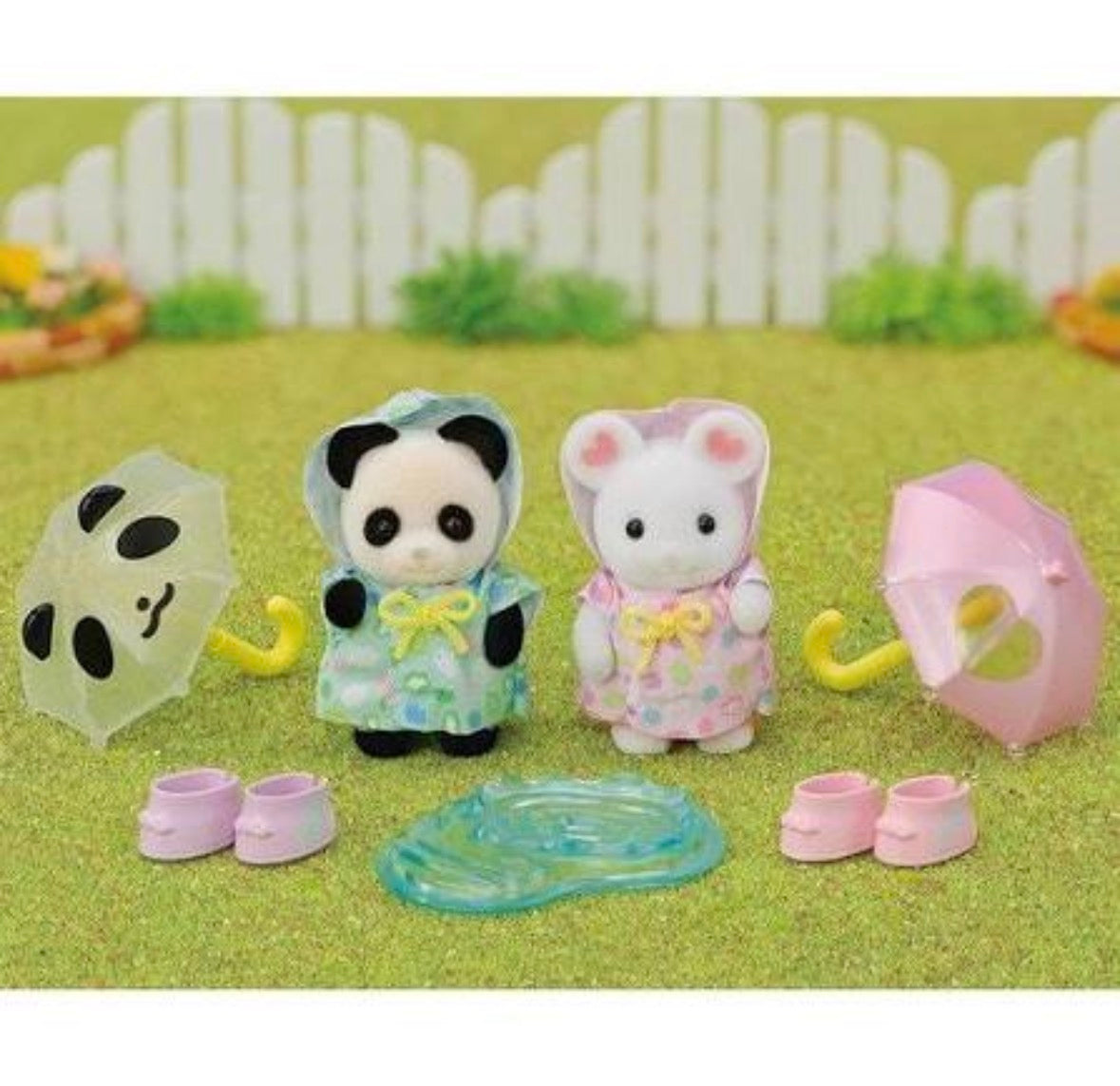Sylvanian Families (Calico Critters) - Nursery Friends -Rainy Day Duo (S-4)