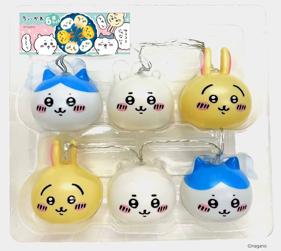 キキララ　ガーランドライト Chiikawa Garland Light (C-4) – Bunny's Cafe Gift Shop