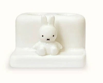 Miffy Ceramic Toothbrush Stand For Two (A-3)