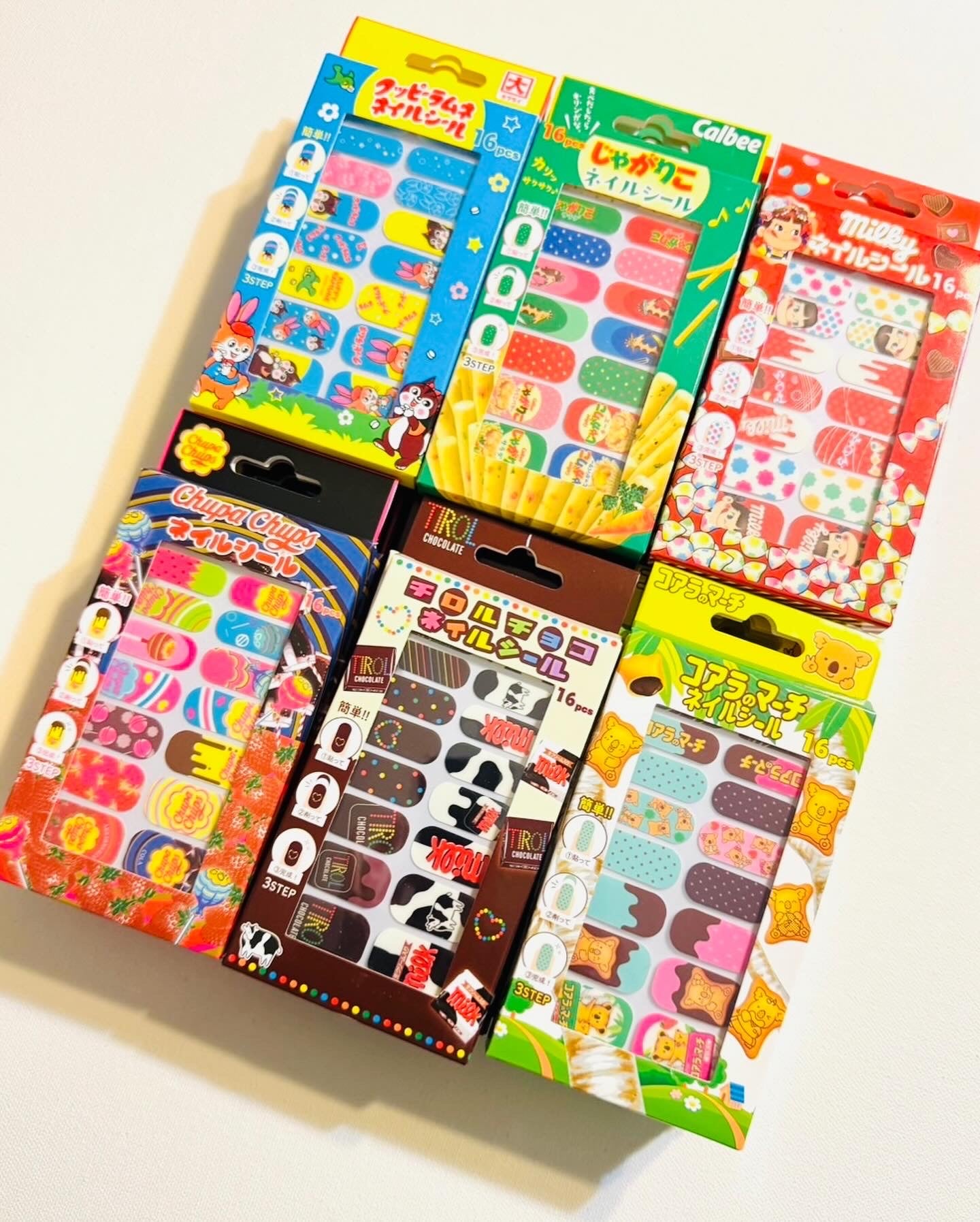 Japanese Sweets Themed Nail Sticker (E-1)