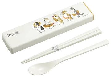 mofusand - Chopsticks & Spoon with Case