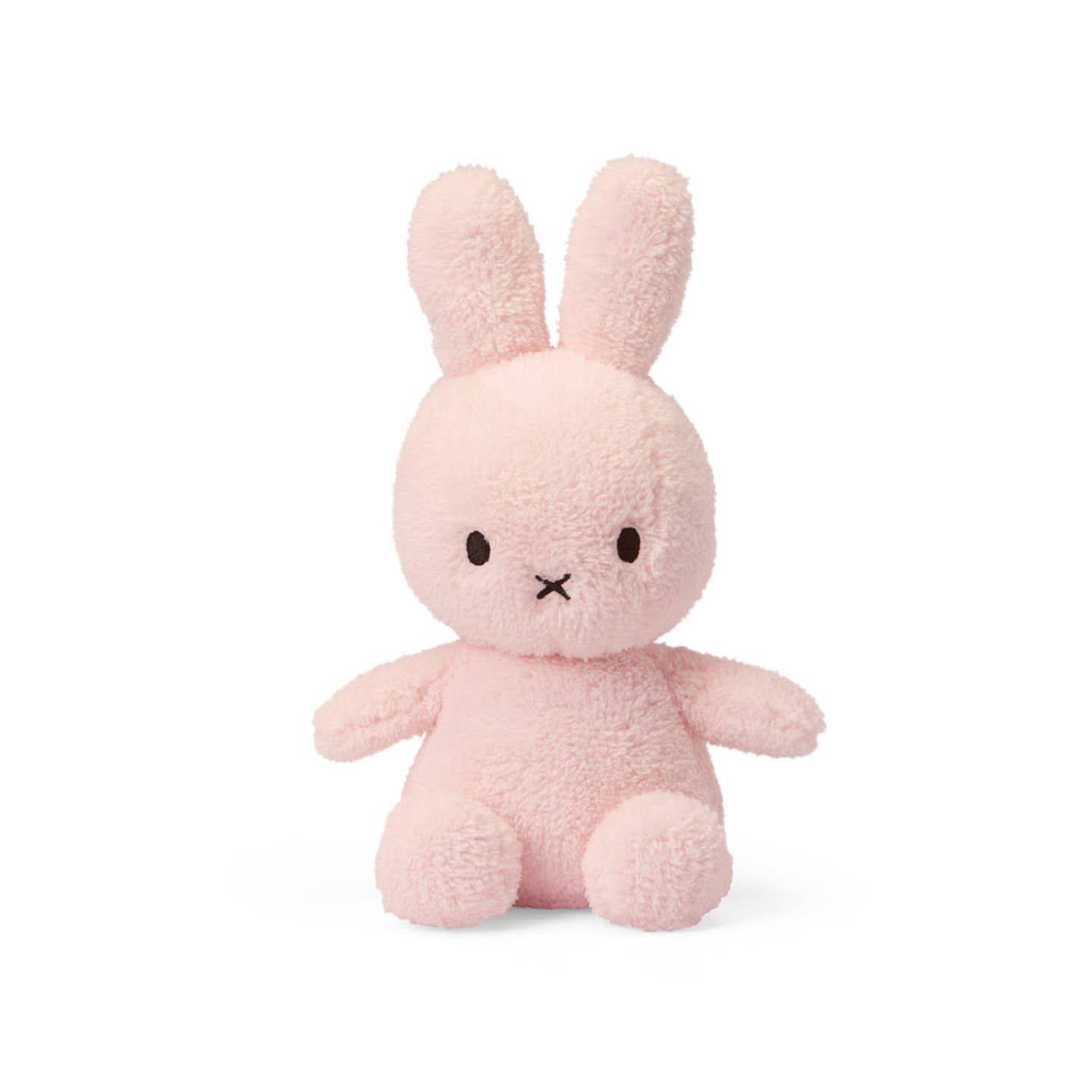 Miffy Bon Ton Toys Miffy Sitting Soft Terry Plush 9”(23cm) Light Pink