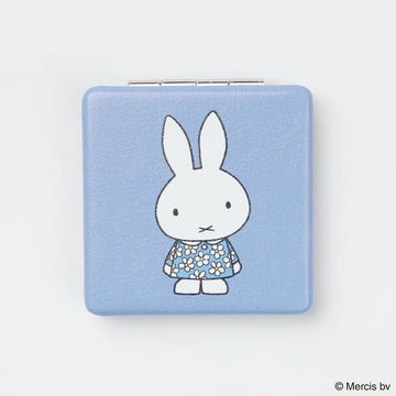 Miffy Blue Flower Mini Mirror (C-4)