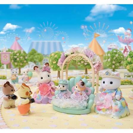Sylvanian Families Calico Critters - Flower Princess Set (S-4)