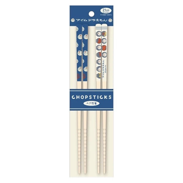 Doraemon Pair Bamboo Chopsticks (S-2)