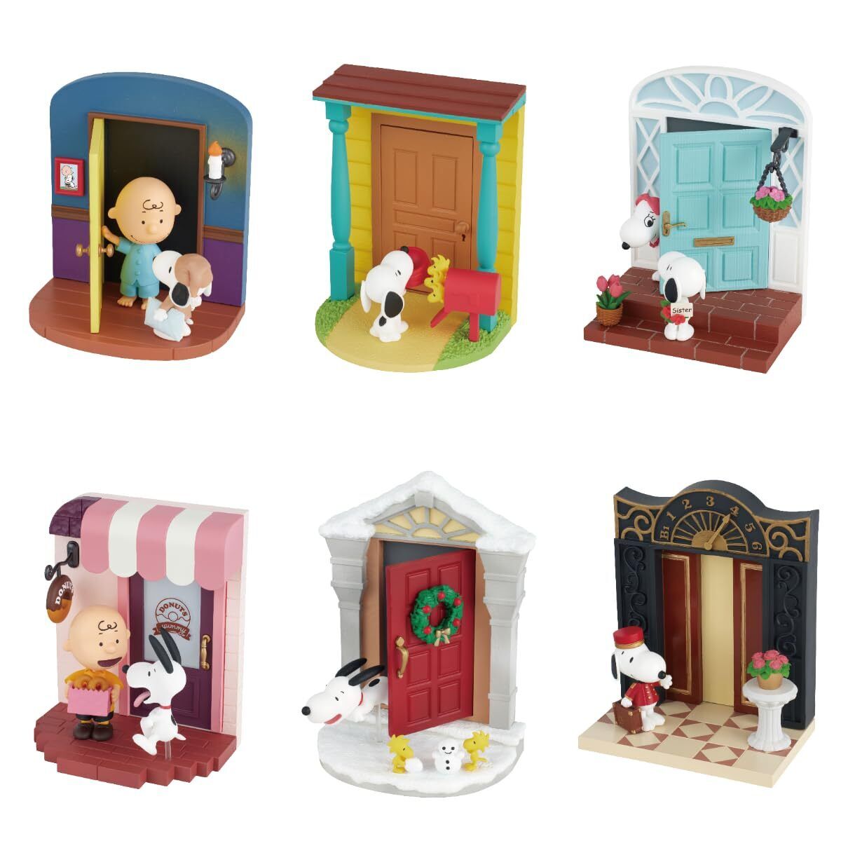 Re-ment Snoopy's Door Story - Single Blind Box