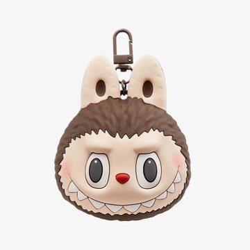 POP MART LABUBU Originals-Brown Silicone Earphone Bag