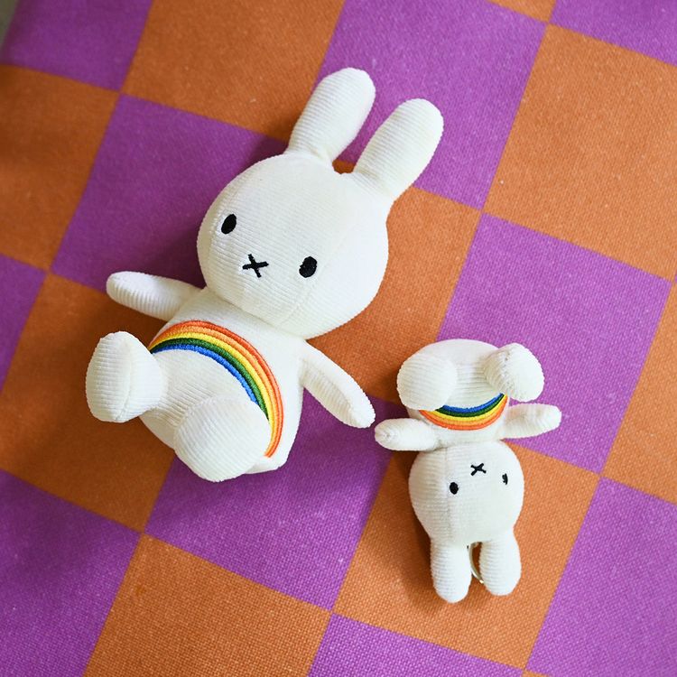 Bon Ton Toys Miffy Rainbow 7” (18cm) Off white (C-1)