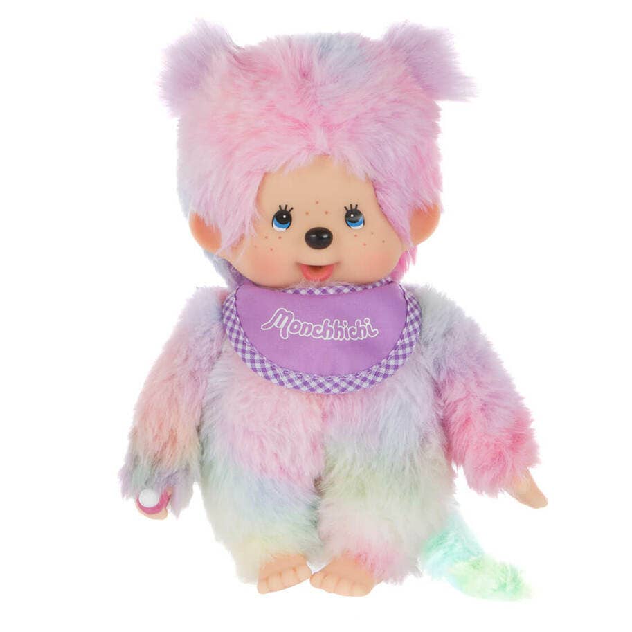 Monchhichi Tie-Dye Girl Plush Doll (C-3)