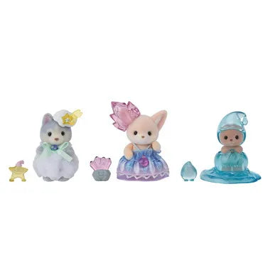 Sylvanian Families Calico Critters - Fairy Forest Mysterious Baby Trio Set (S-4)