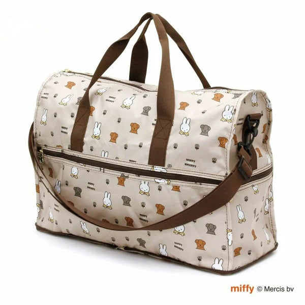 Miffy and Snuffy Foldable Duffel Bag  (C-4)