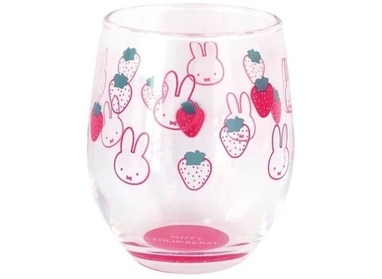 Miffy Strawberry Glass Tumbler (S-1)