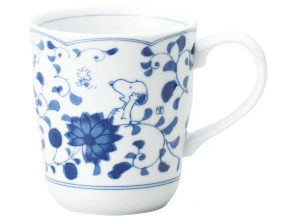 Snoopy Mug - Karakusa (Arabesque) (S-3)