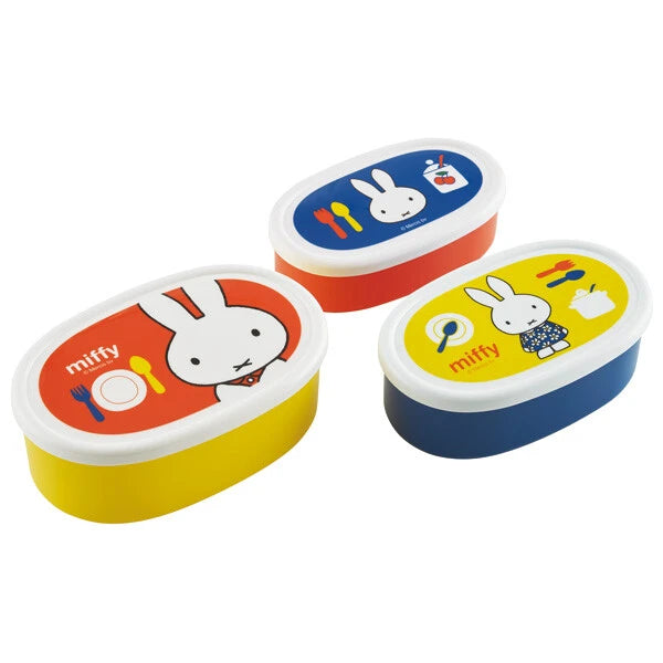 Miffy Set of 3 Lunch Boxes - Vivid  (C-1)
