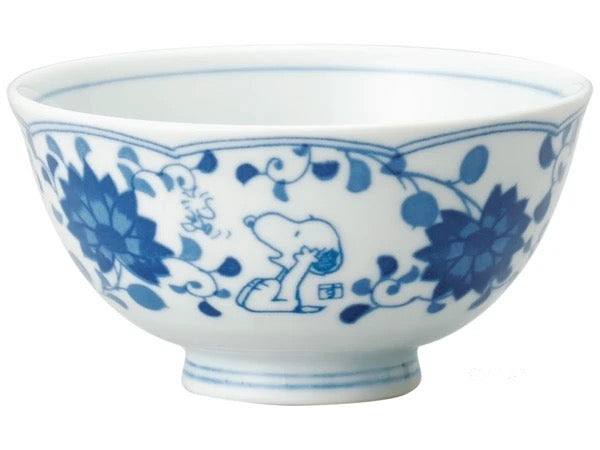 Snoopy Rice Bowl - Karakusa (Arabesque) (S-2)