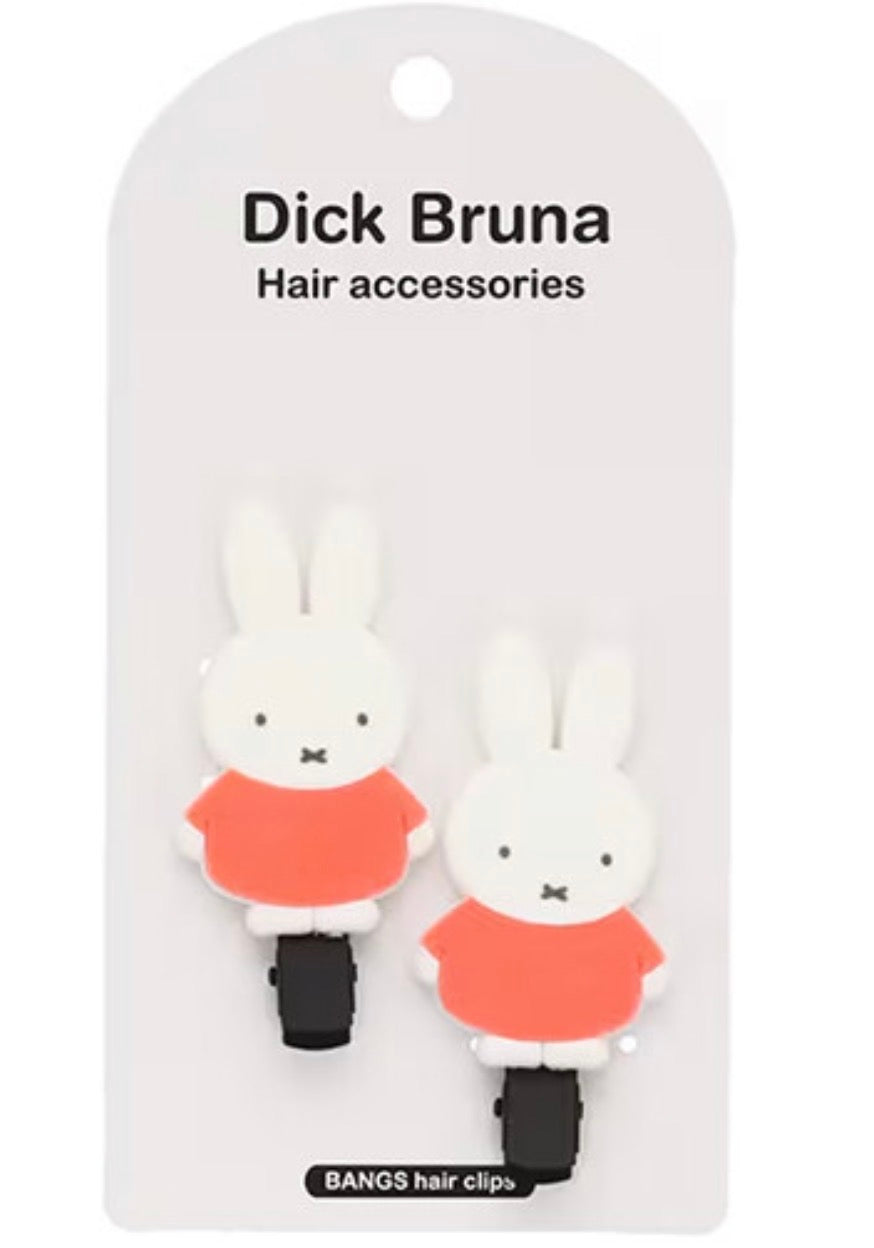 Miffy Hair Clips - Miffy (A-3)