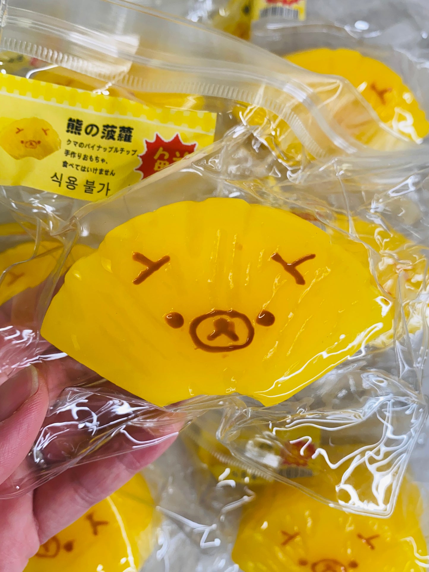 Bear Pineapple Taba Squishy