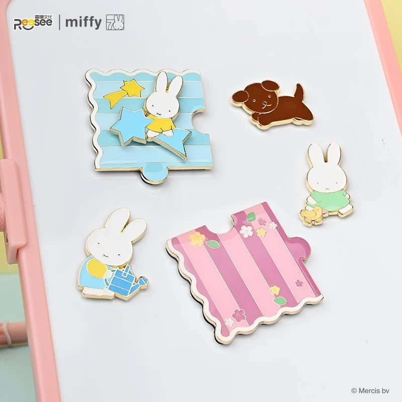 Miffy Metal Refrigerator Magnets Blind Box [1 Box]