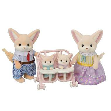 Sylvanian Families Calico Critters - Fennec Family