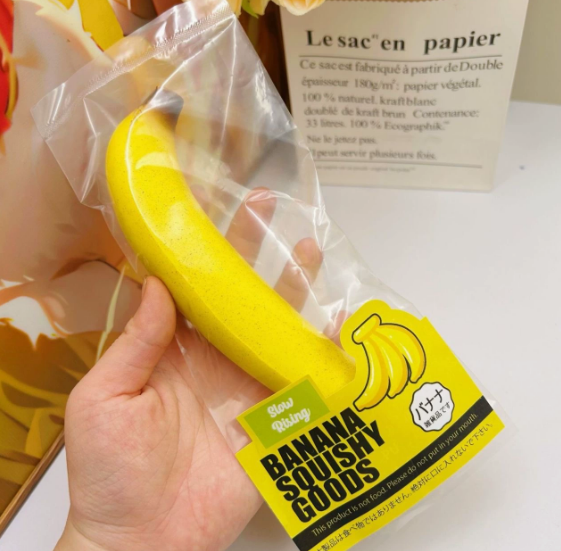 Banana Slow Rising Squishy