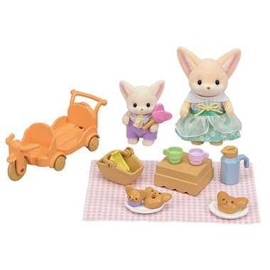 Sylvanian Families Nakayoshi Picnic Set Fennec Siblings (S-4)