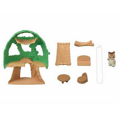 Sylvanian Families Calico Critters - Kawaii Tree Room Set (S-4)