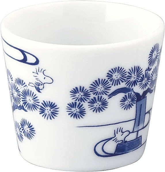 Snoopy Yunomi Tea Cup 300ml / Sake Cup 50ml (S-2)