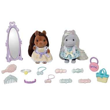 Sylvanian Families Calico Critters - Stylish Pony Friends