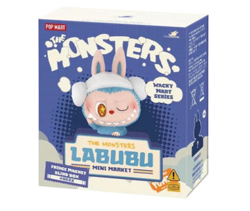 Pop Mart THE MONSTERS Labubu WACKY MART SERIES-FRIDGE MAGNET BLIND BOX BY POP MART (1 Single Box)