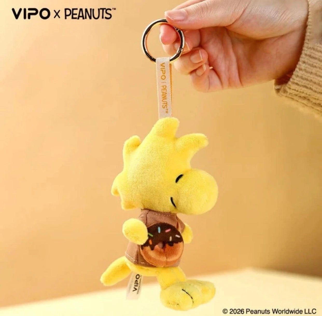 VIPO x Peanuts Snoopy Plush Keychains Bakery Series Blind Box [1 Single Box]