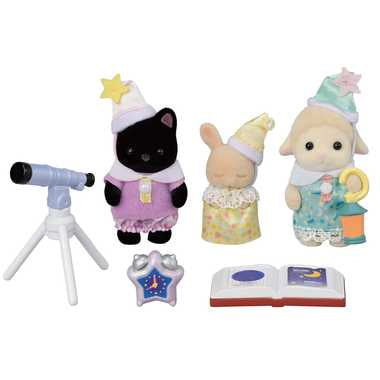 Sylvanian Families Calico Critters - Nakayoshi Baby Sleep Over Set (S-4)
