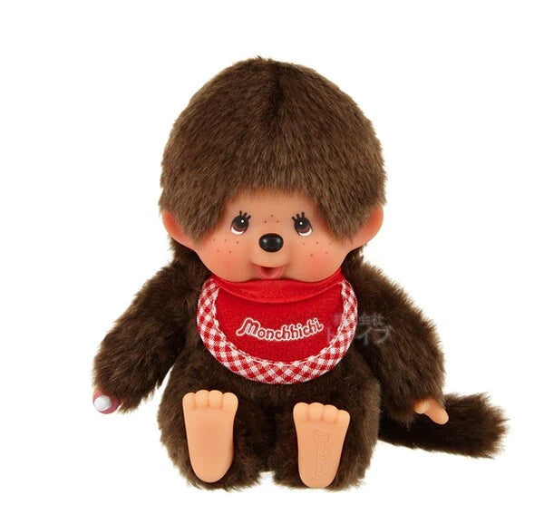 Monchhichi Plush Doll Premium Standard SS Brown Boy (C-2)