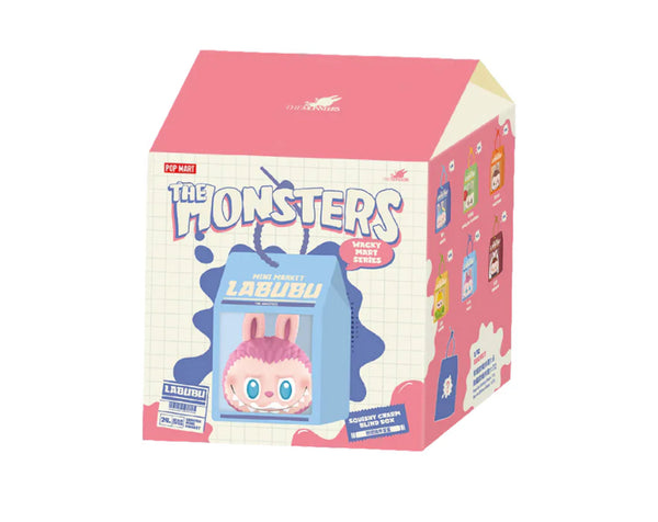 POP MART Labubu The Monsters Wacky Mart Series Squishy Charm (Single B
