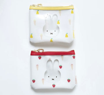 Miffy Strawberry Pear Series - Flat Pouch (C-5)