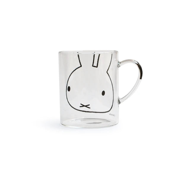 Miffy Heat-resistant Glass Mug - Selfie (S-1)