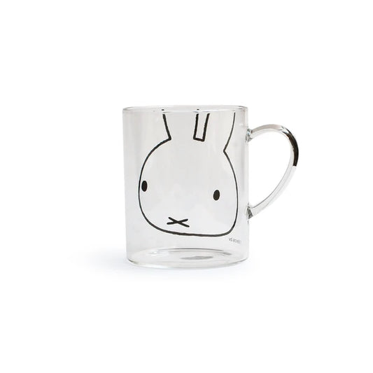 Miffy Heat-resistant Glass Mug - Selfie (S-1)