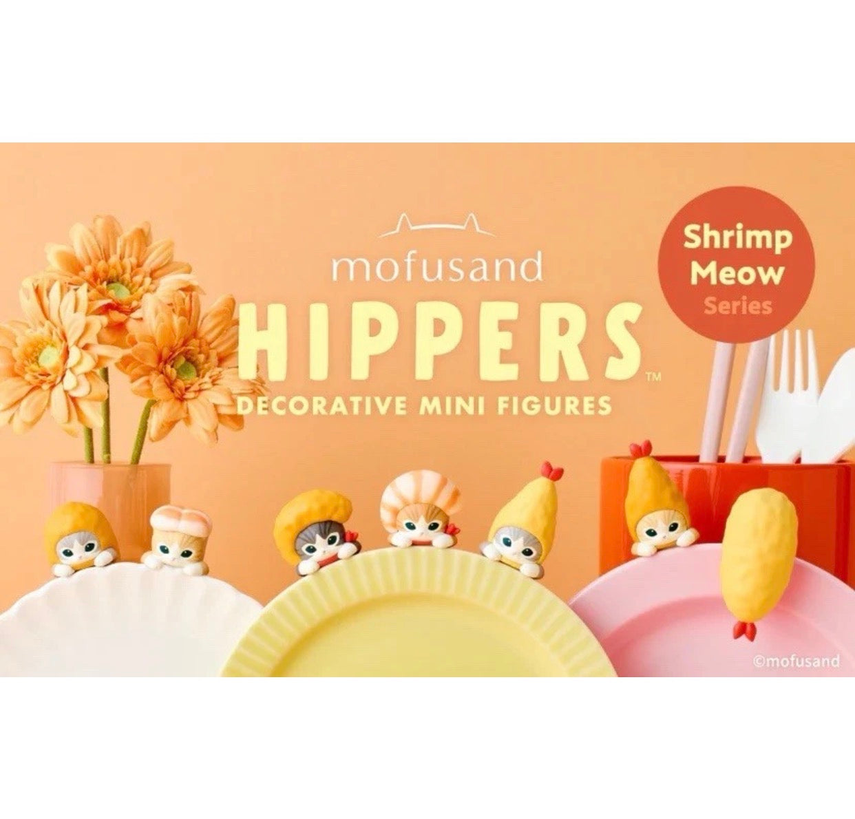 Mofusand Hippers 2 Shrimp Meow Series [1 Blind Box] (S-2)