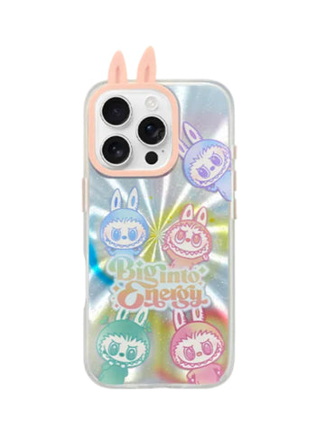 Pop Mart Labubu The Monsters Big into Energy Series Phone Case iPhone 16 Pro and Pro Max
