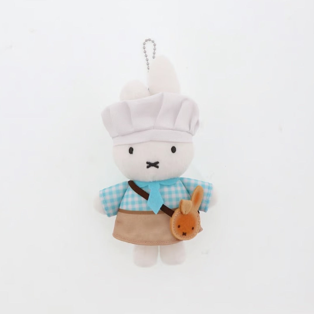 [Exclusive] Miffy Kitchen Bakery Ball chain Mascot - Dan (C-4)