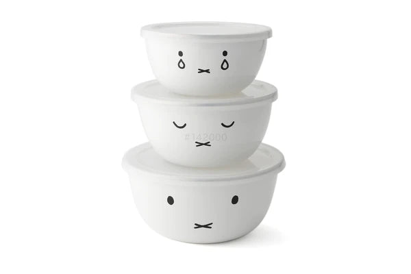 Miffy Enamel Mixing Bowls Set (A-2)