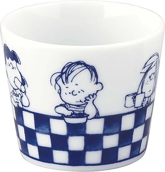 Snoopy Yunomi Tea Cup 300ml / Sake Cup 50ml (S-2)