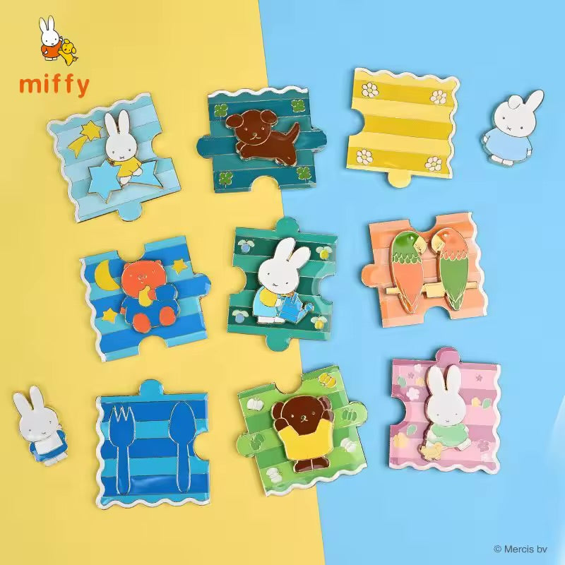 Miffy Metal Refrigerator Magnets Blind Box [1 Box] – Bunny's Cafe