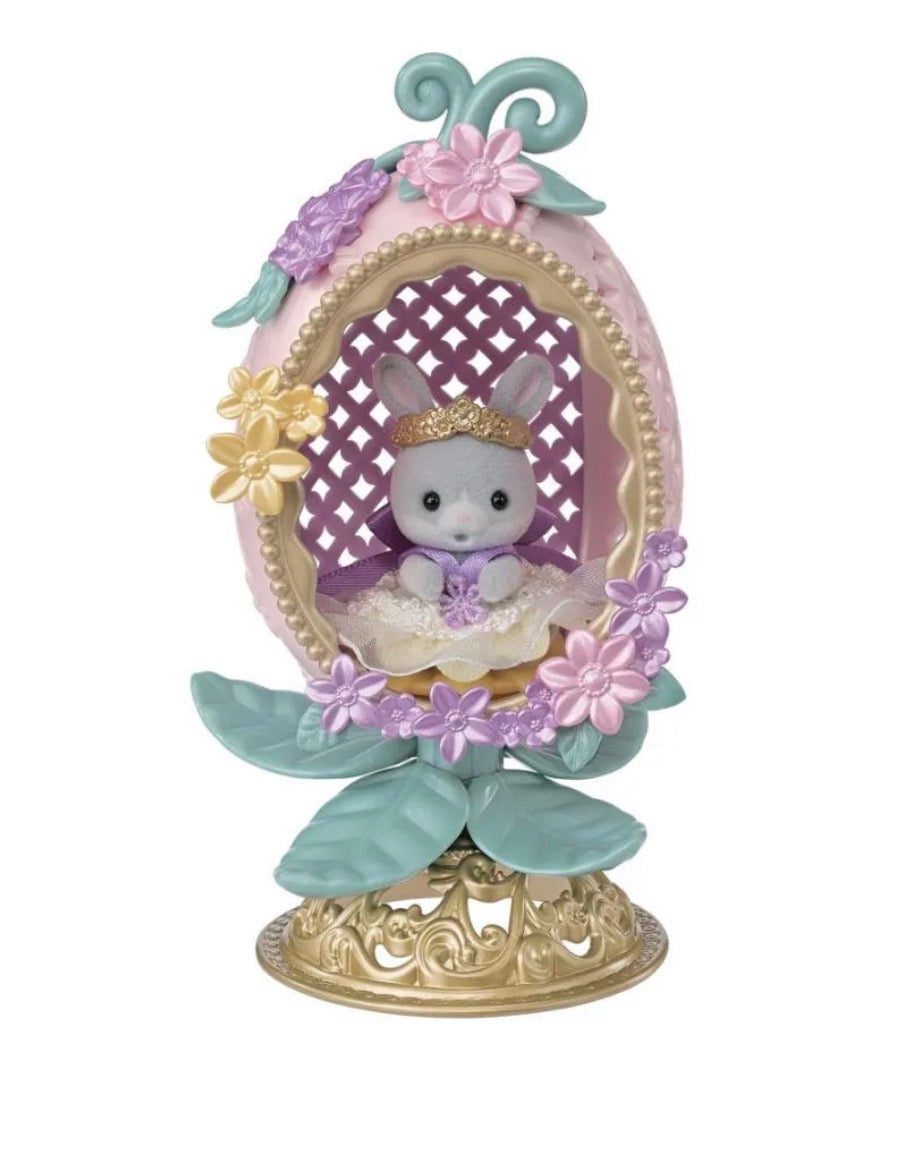 Sylvanian Families Cotton Rabbit Floral Egg (Se-217) (S-5)
