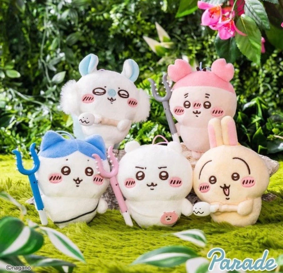 Chiikawa Movie The Secret of the Mermaid Island Mascot Plush