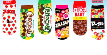 Japanese Candy & Cookie Design Socks - Size 22-24 cm